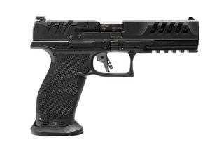 Walther PDP Polymer Match full-size 9mm pistol with optic-ready slide.